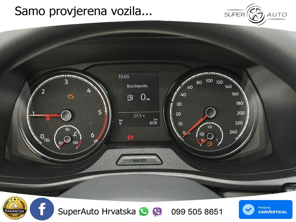 Volkswagen T6.1 Transporter Kasten 2.0 TDI AHK, Rear-View 110 KS