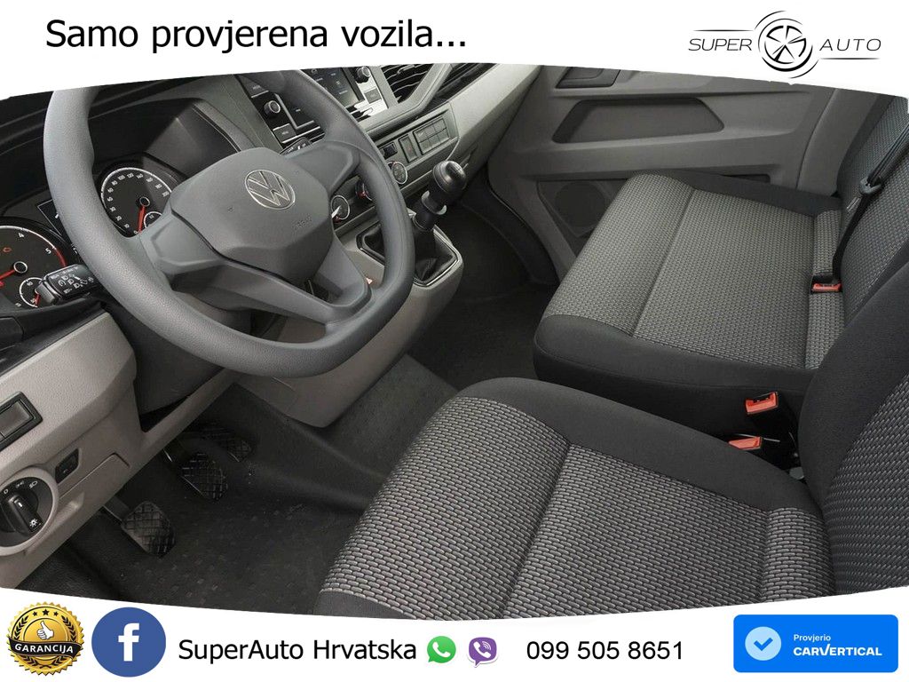 Volkswagen T6.1 Transporter Kasten 2.0 TDI AHK, Rear-View 110 KS