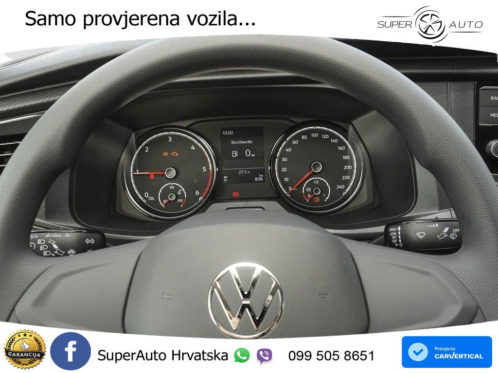 Volkswagen T6.1 Transporter Kasten 2.0 TDI AHK, Rear-View 110 KS