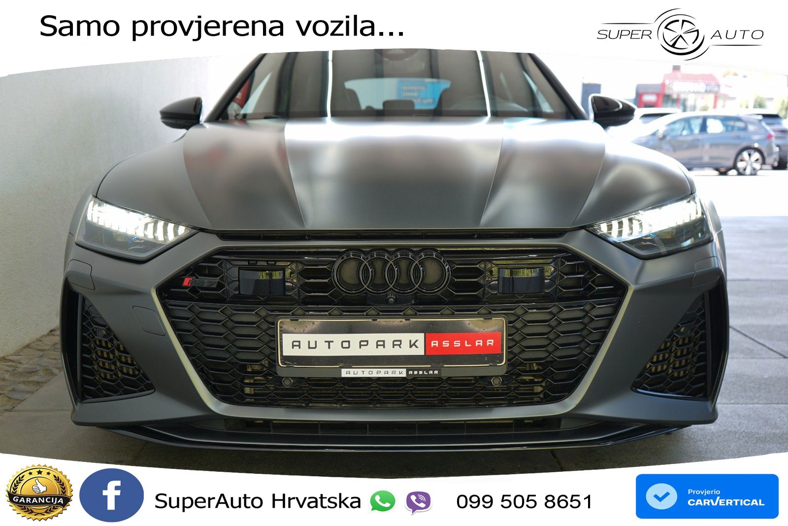 Audi RS7 4.0 TFSI V8 (600 KS) quattro tiptronic LED+GR SJED+ACC