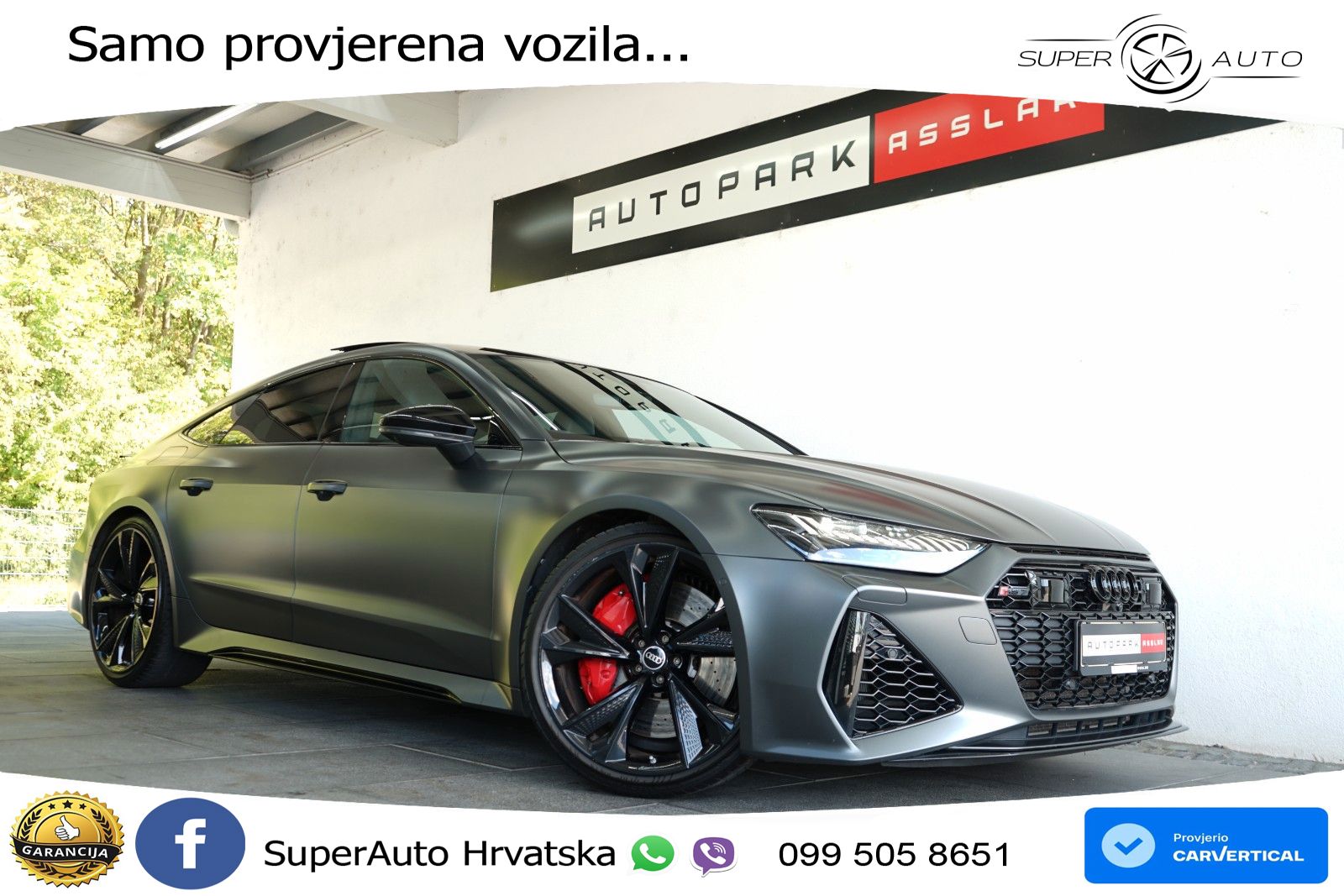 Audi RS7 4.0 TFSI V8 (600 KS) quattro tiptronic LED+GR SJED+ACC
