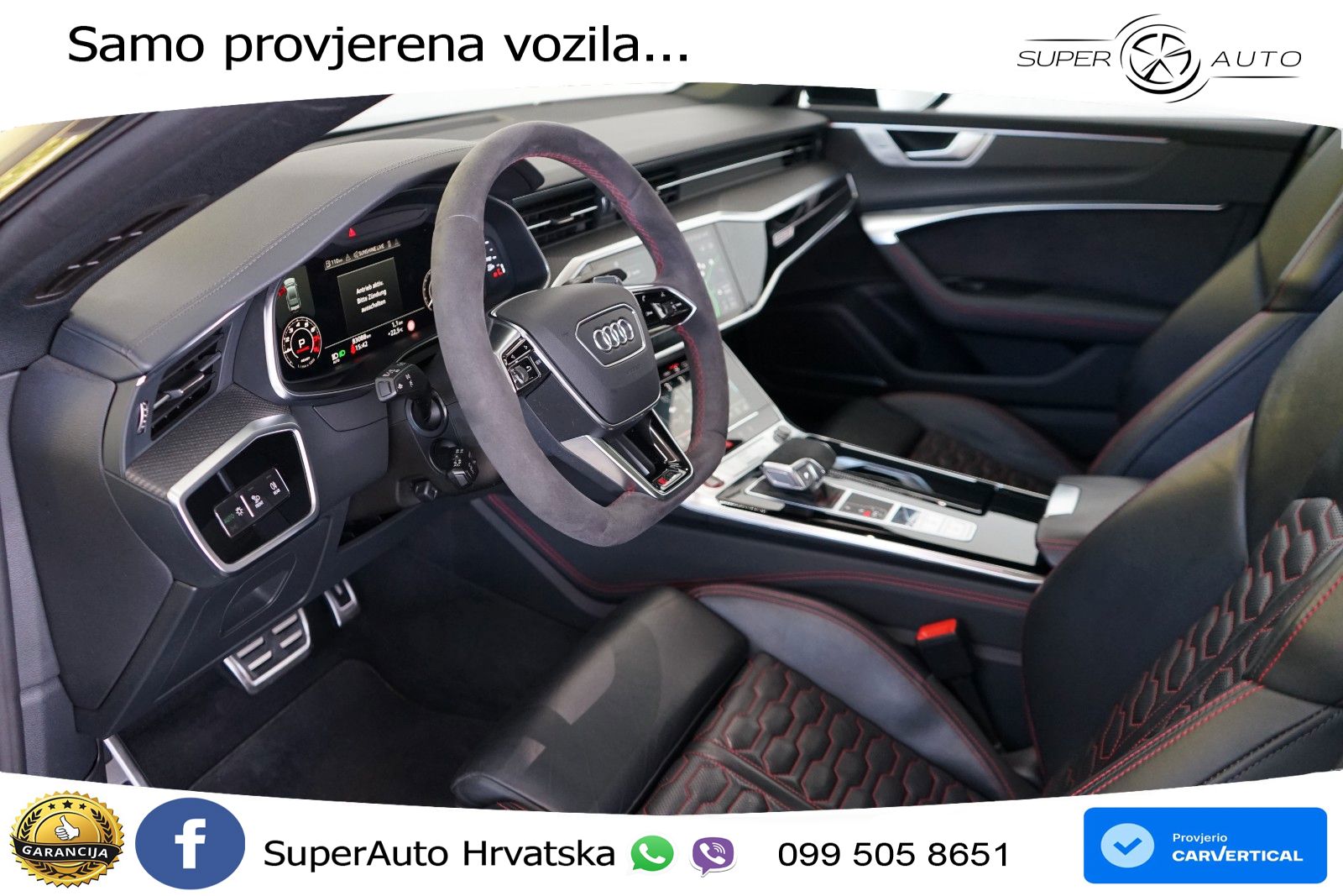 Audi RS7 4.0 TFSI V8 (600 KS) quattro tiptronic LED+GR SJED+ACC
