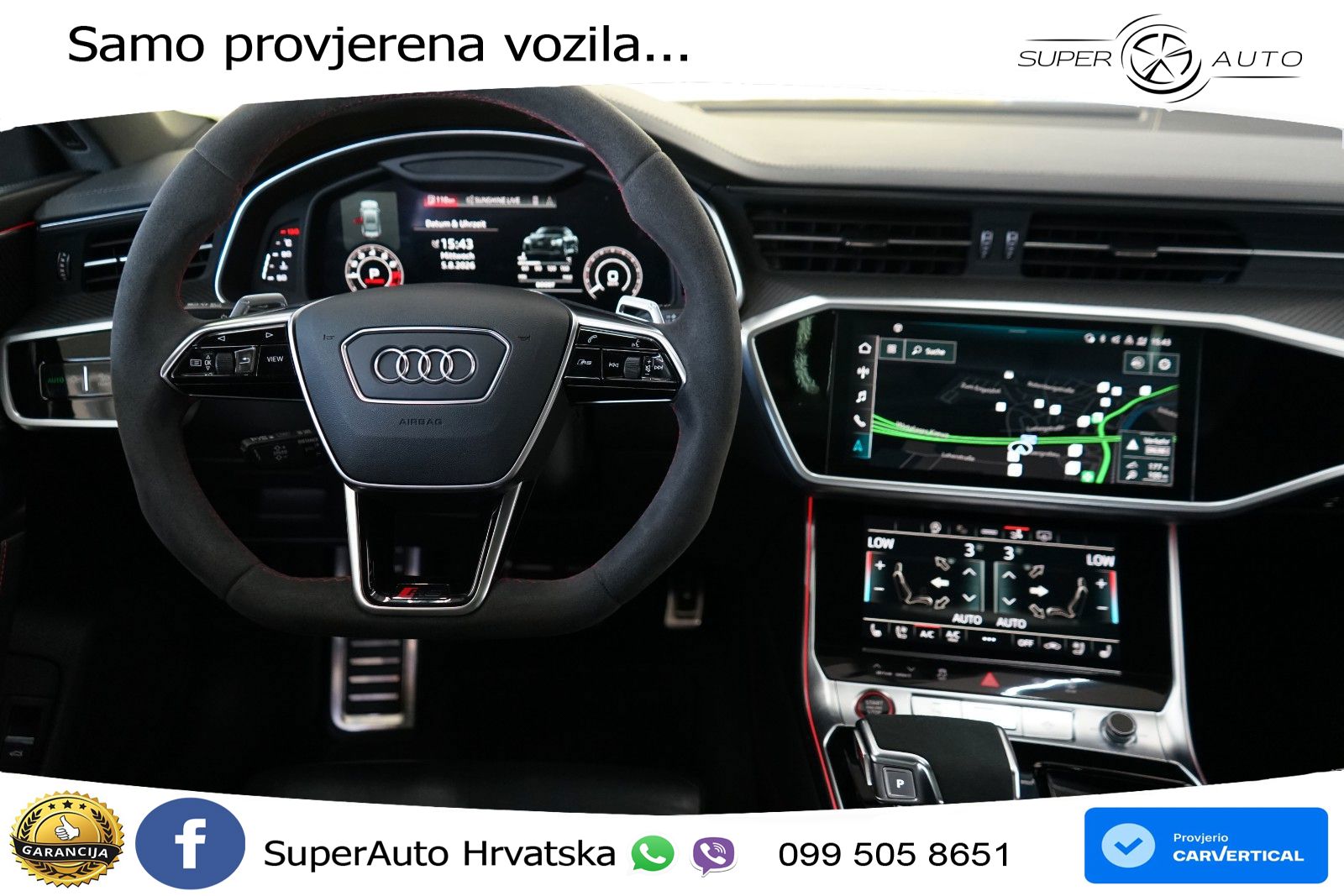 Audi RS7 4.0 TFSI V8 (600 KS) quattro tiptronic LED+GR SJED+ACC