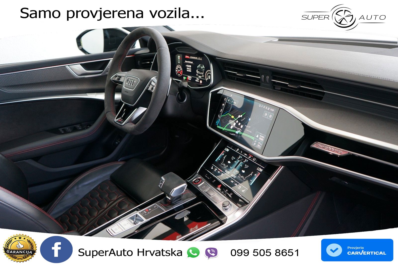 Audi RS7 4.0 TFSI V8 (600 KS) quattro tiptronic LED+GR SJED+ACC