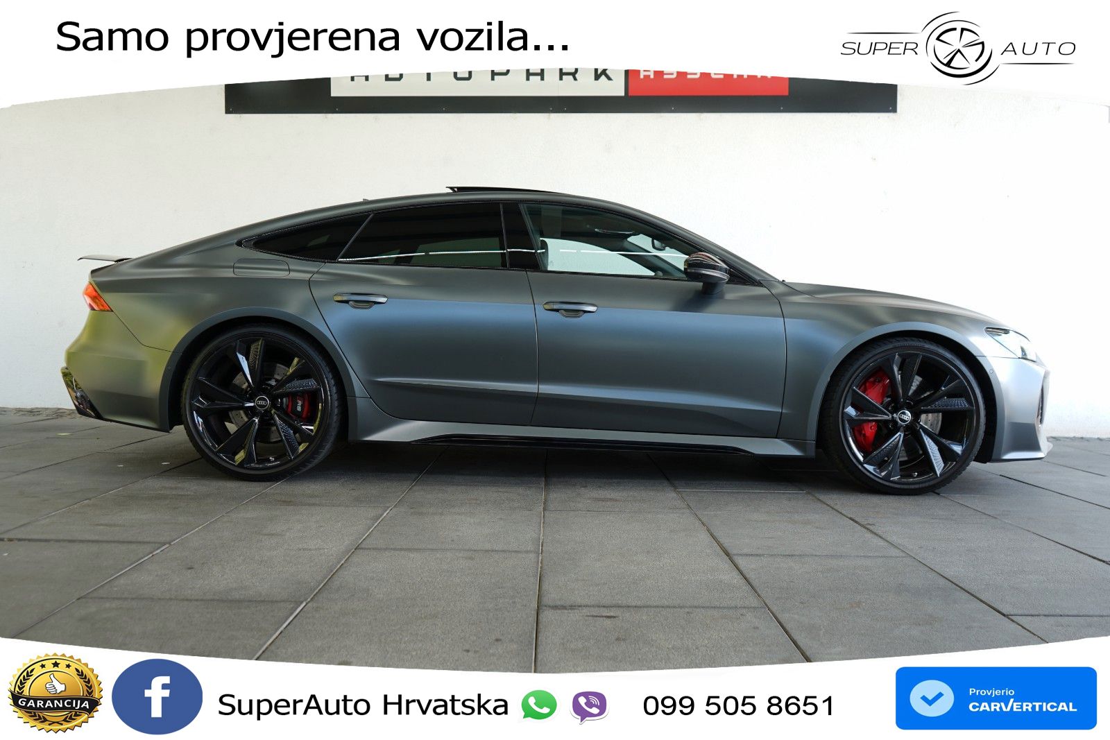 Audi RS7 4.0 TFSI V8 (600 KS) quattro tiptronic LED+GR SJED+ACC