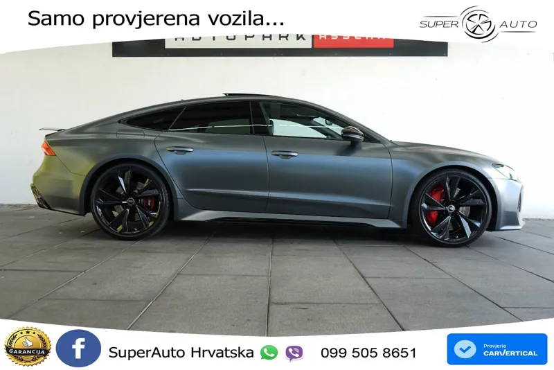 Audi RS7 4.0 TFSI V8 (600 KS) quattro tiptronic LED+GR SJED+ACC