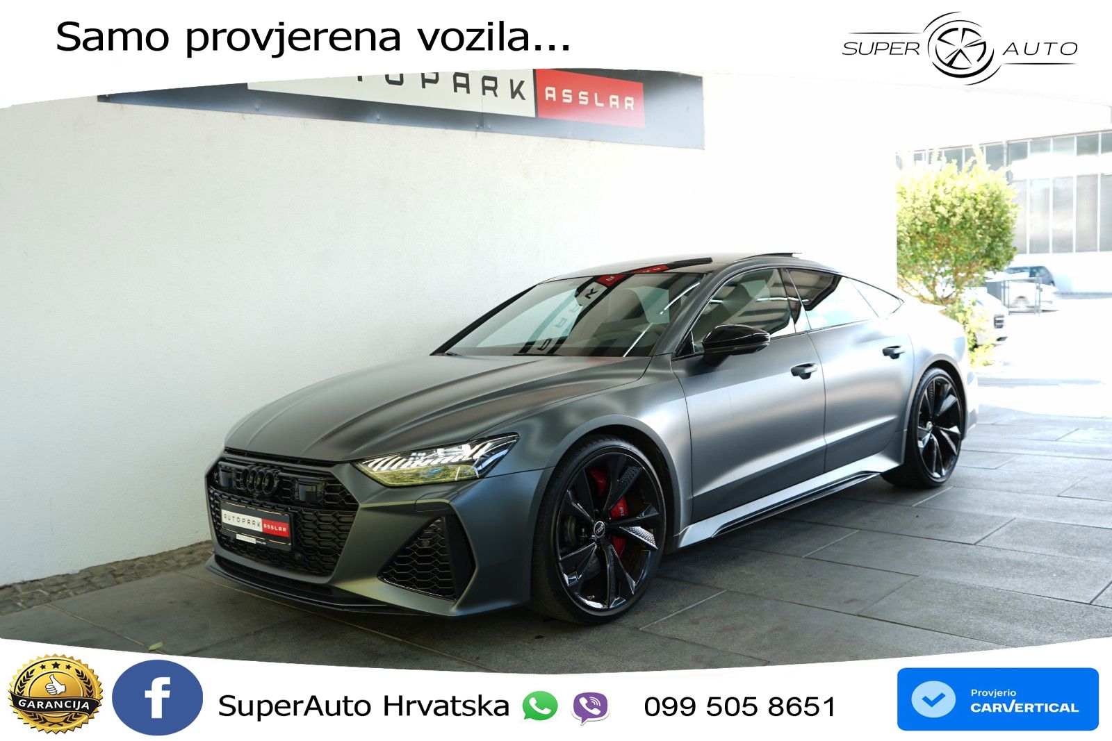 Audi RS7 4.0 TFSI V8 (600 KS) quattro tiptronic LED+GR SJED+ACC