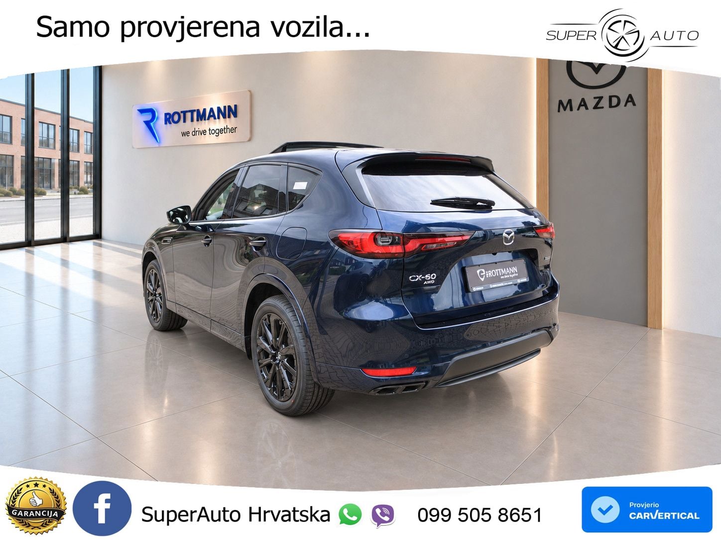 Mazda CX-60 2.5 e-Skyactiv (328 KS) AWD Automatic LED+GR SJED+ACC