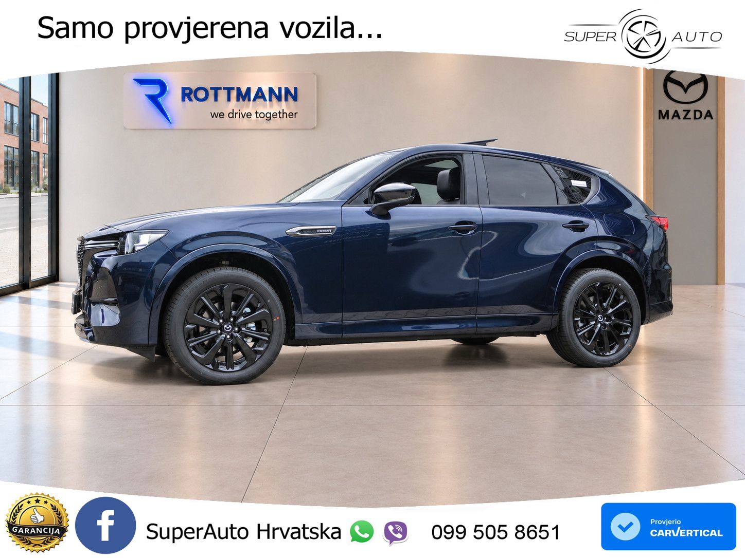 Mazda CX-60 2.5 e-Skyactiv (328 KS) AWD Automatic LED+GR SJED+ACC