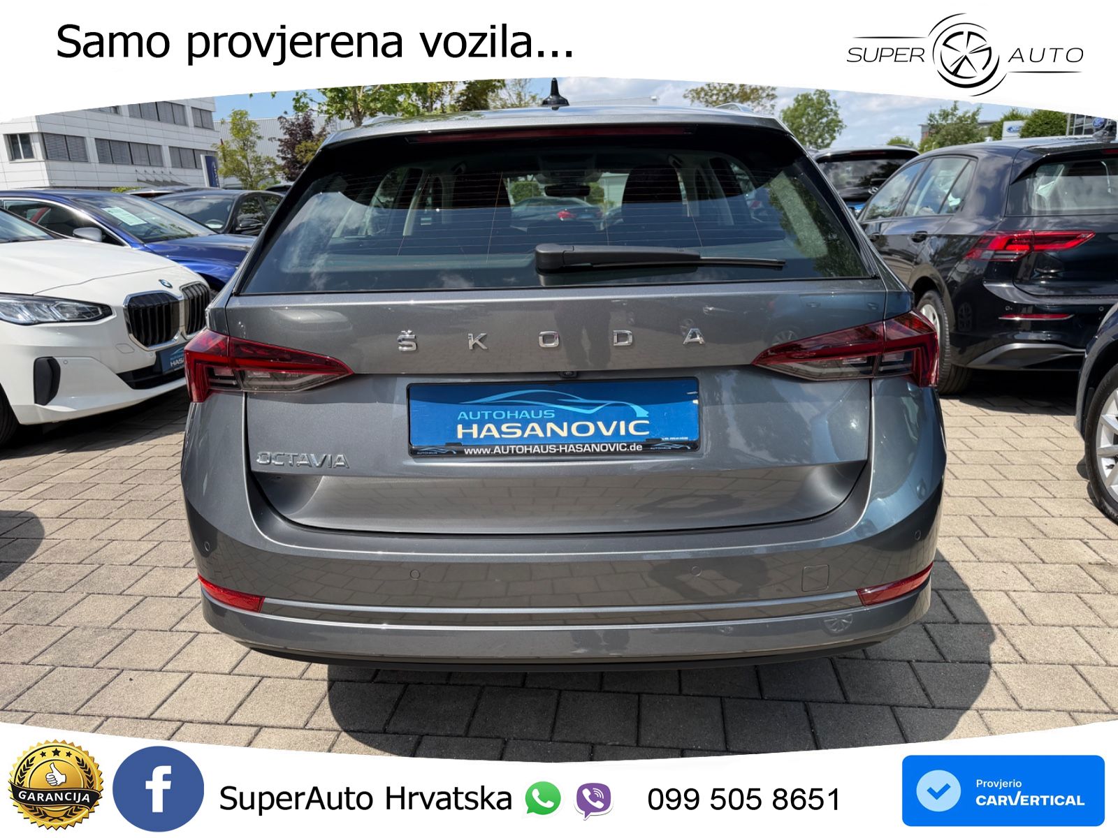 Škoda Octavia Combi 2.0 TDI (150 KS) DSG LED+GR SJED+ACC