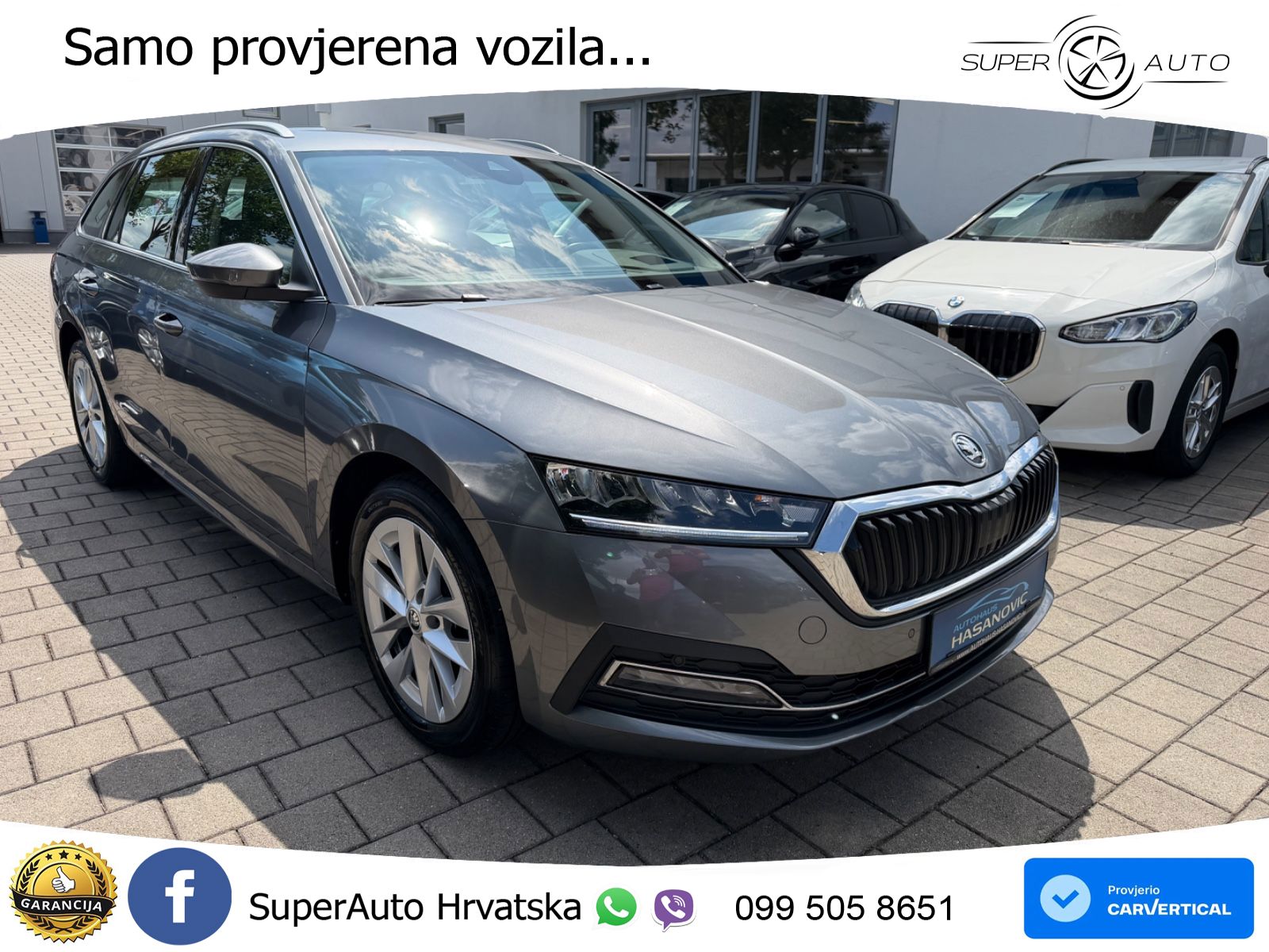 Škoda Octavia Combi 2.0 TDI (150 KS) DSG LED+GR SJED+ACC