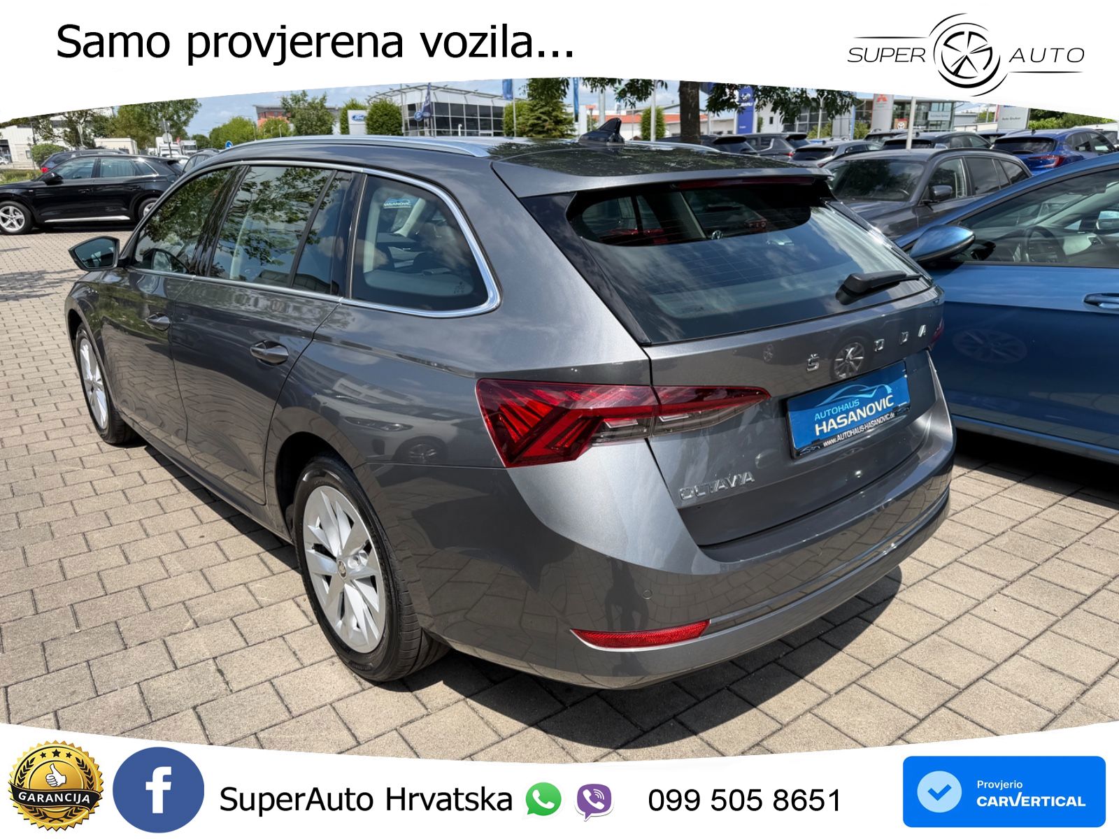 Škoda Octavia Combi 2.0 TDI (150 KS) DSG LED+GR SJED+ACC