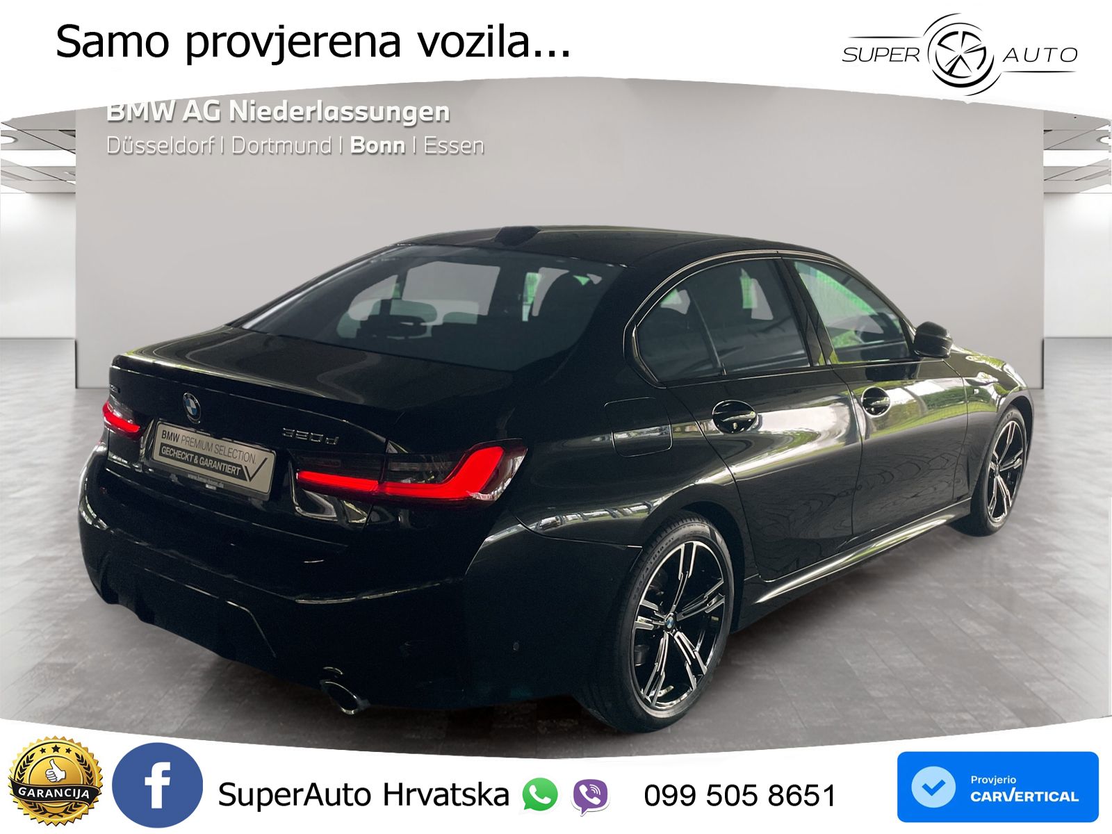 BMW 320d (190 KS) xDrive Steptronic M Sport LED+GR SJED+ACC