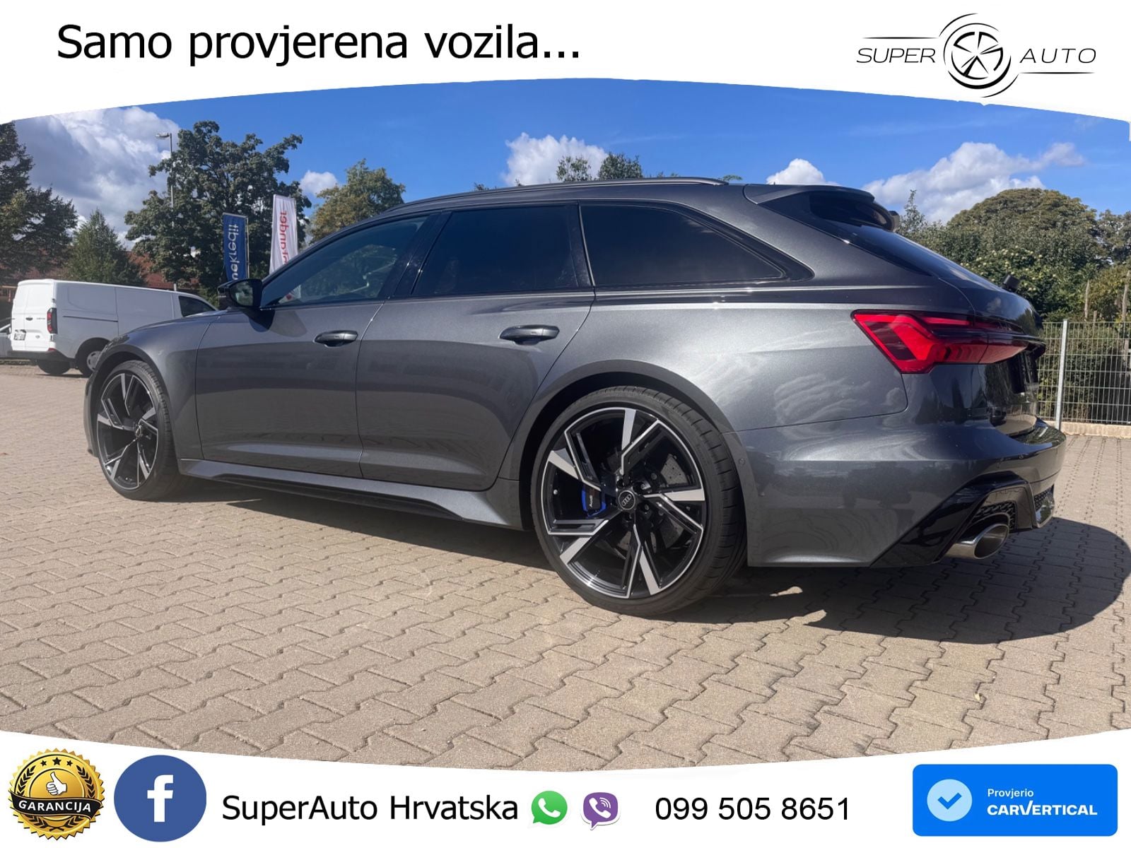 Audi RS6 Avant 4.0 TFSI V8 (600 KS) quattro Tiptronic LED+GR SJED+ACC