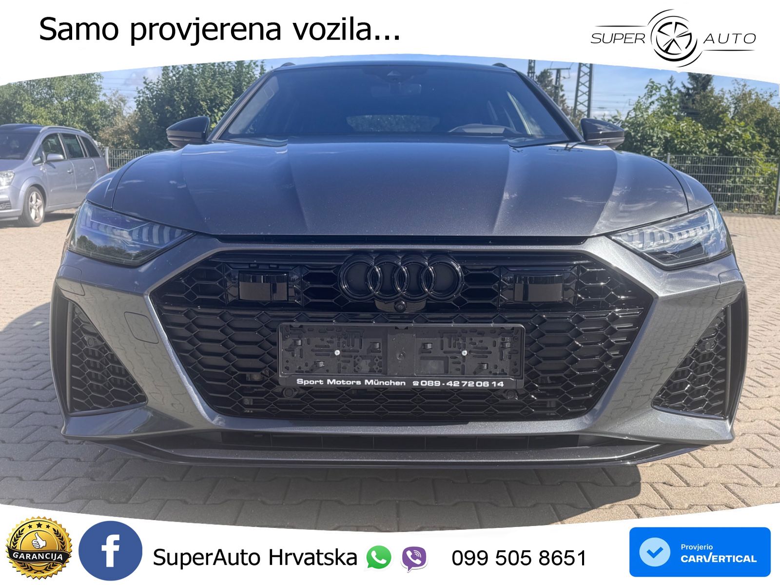 Audi RS6 Avant 4.0 TFSI V8 (600 KS) quattro Tiptronic LED+GR SJED+ACC