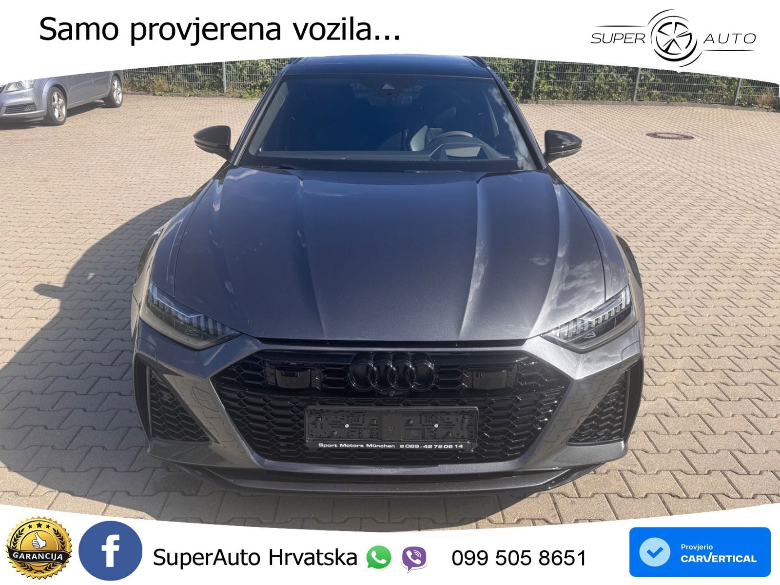 Audi RS6 Avant 4.0 TFSI V8 (600 KS) quattro Tiptronic LED+GR SJED+ACC