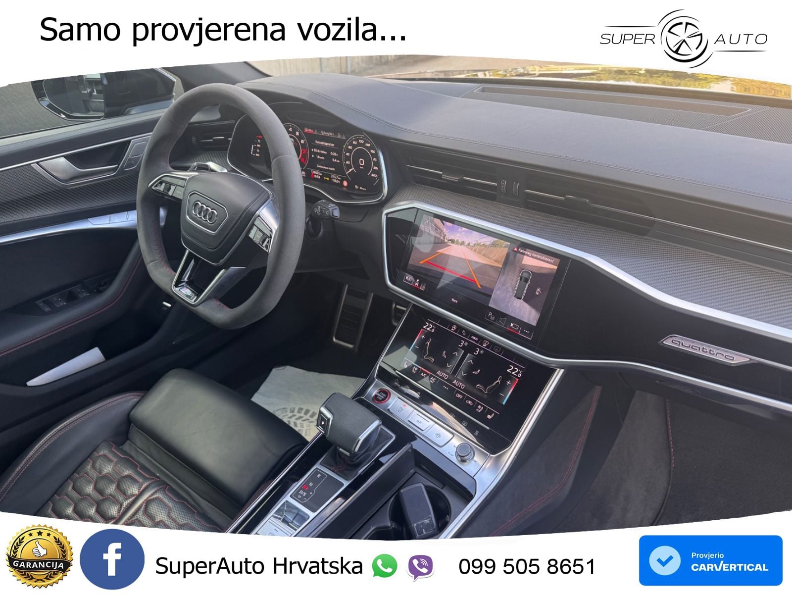 Audi RS6 Avant 4.0 TFSI V8 (600 KS) quattro Tiptronic LED+GR SJED+ACC