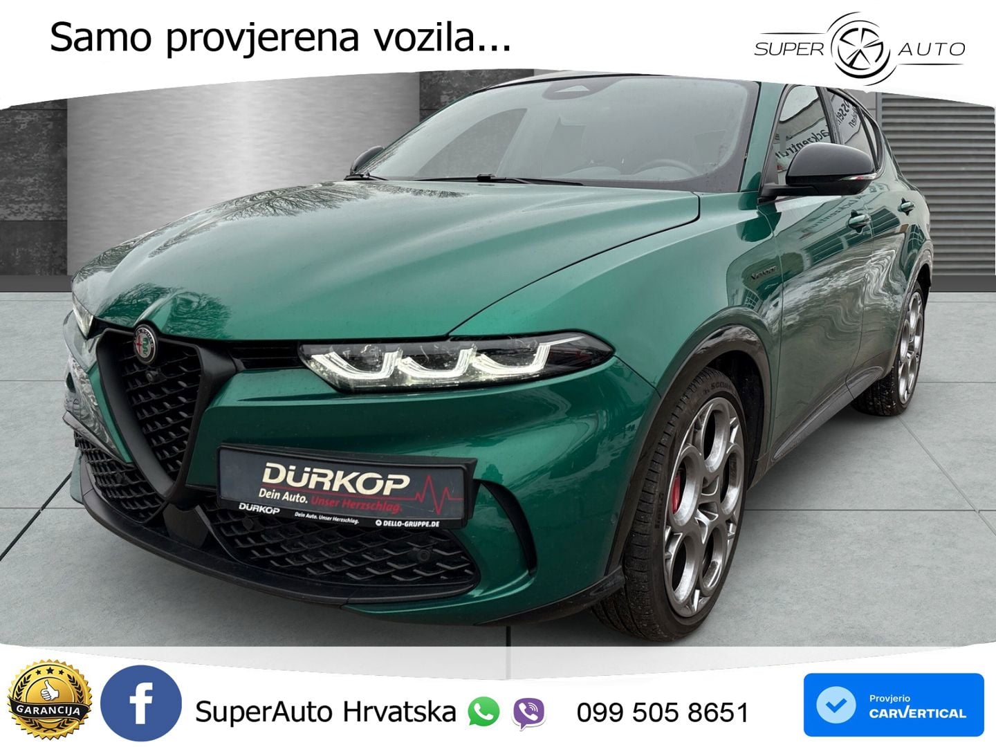Alfa Romeo Tonale 1.5 VGT (160 KS) 48V-Hybrid TCT LED+GR SJED+ACC