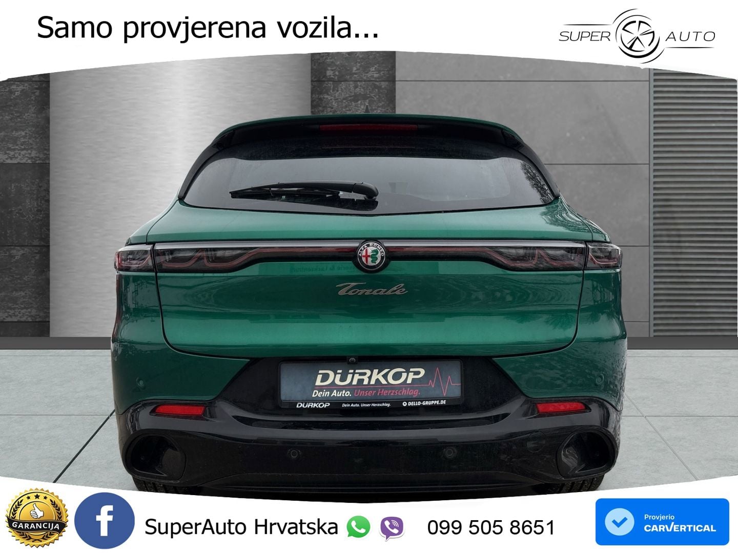 Alfa Romeo Tonale 1.5 VGT (160 KS) 48V-Hybrid TCT LED+GR SJED+ACC
