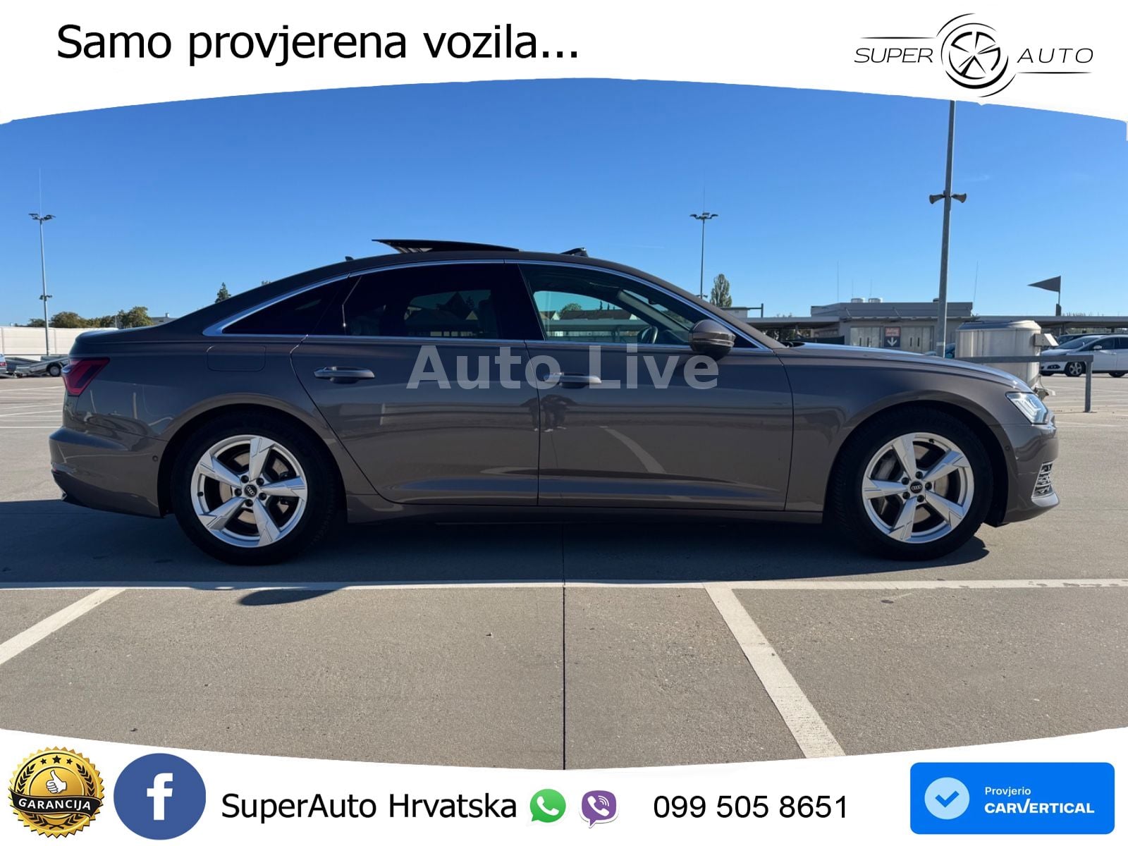 Audi A6 50 TFSIe (299 KS) quattro ultra S tronic ACC+GR SJED+360+PANO