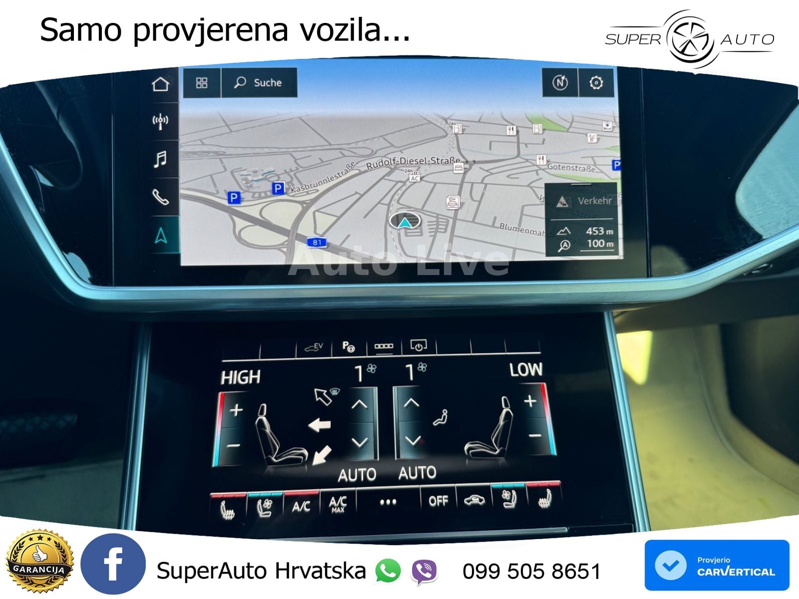 Audi A6 50 TFSIe (299 KS) quattro ultra S tronic ACC+GR SJED+360+PANO
