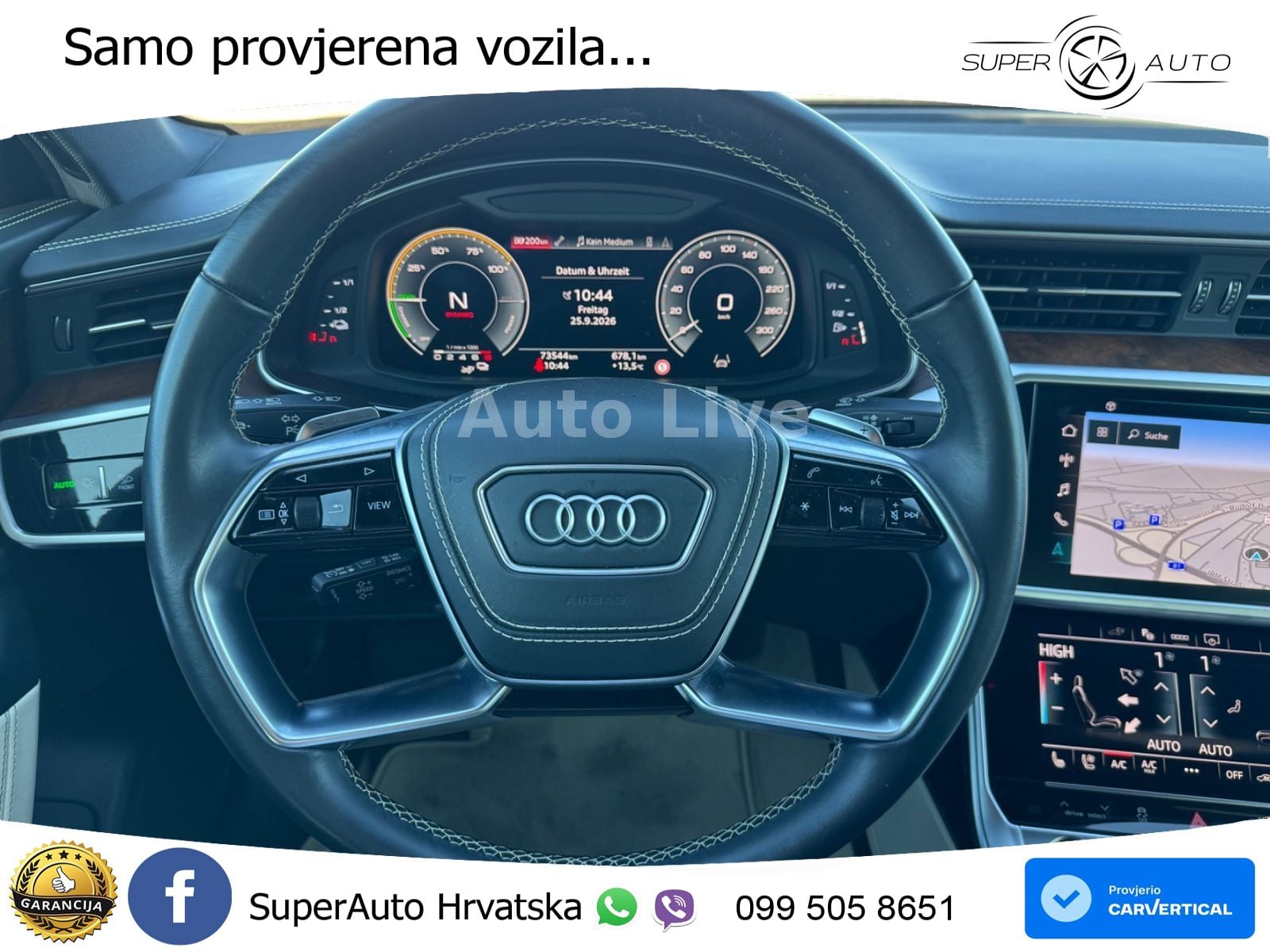 Audi A6 50 TFSIe (299 KS) quattro ultra S tronic ACC+GR SJED+360+PANO