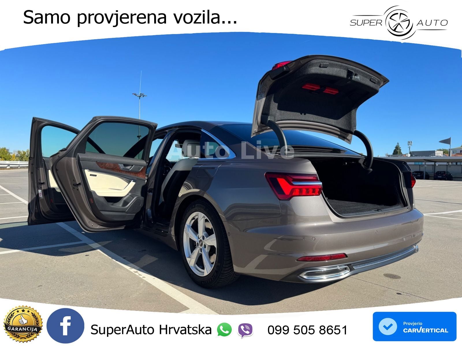 Audi A6 50 TFSIe (299 KS) quattro ultra S tronic ACC+GR SJED+360+PANO