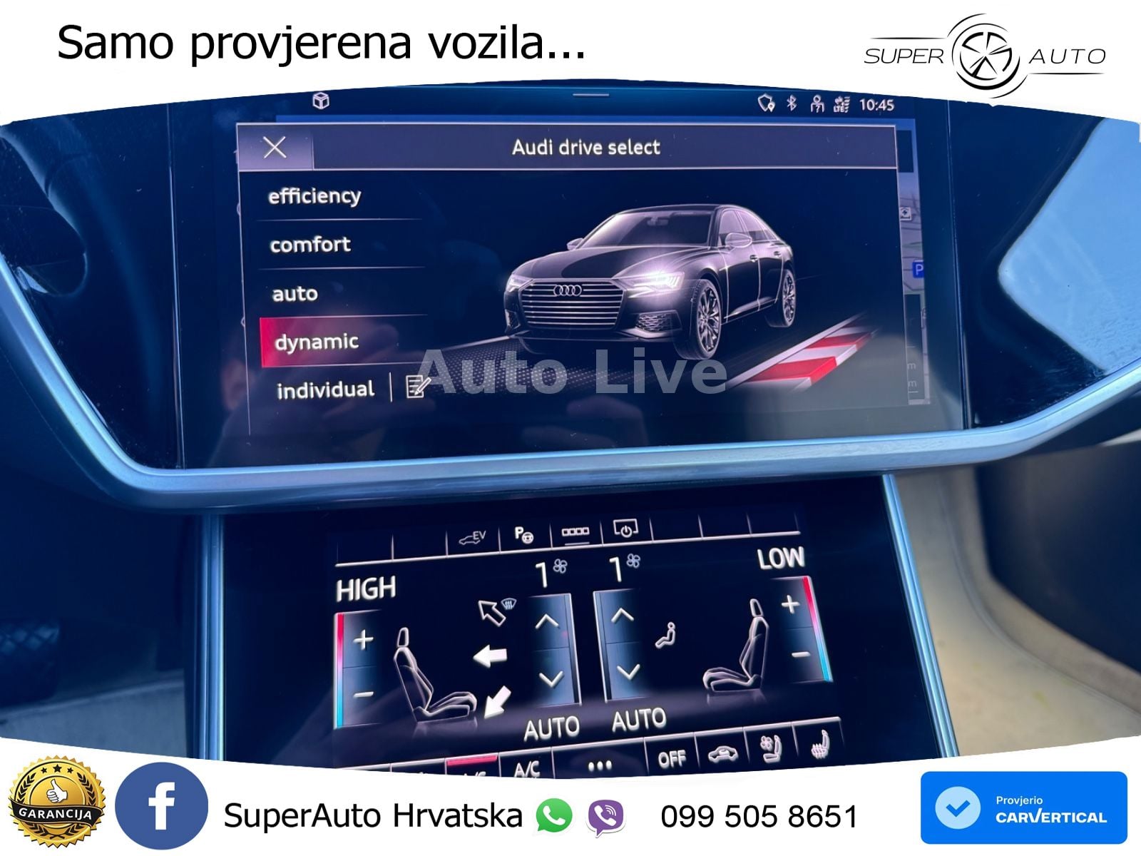 Audi A6 50 TFSIe (299 KS) quattro ultra S tronic ACC+GR SJED+360+PANO