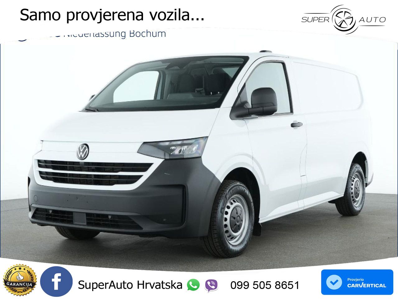Volkswagen Transporter Kasten kurz AHK Navi Klima Kamera 5 150 KS