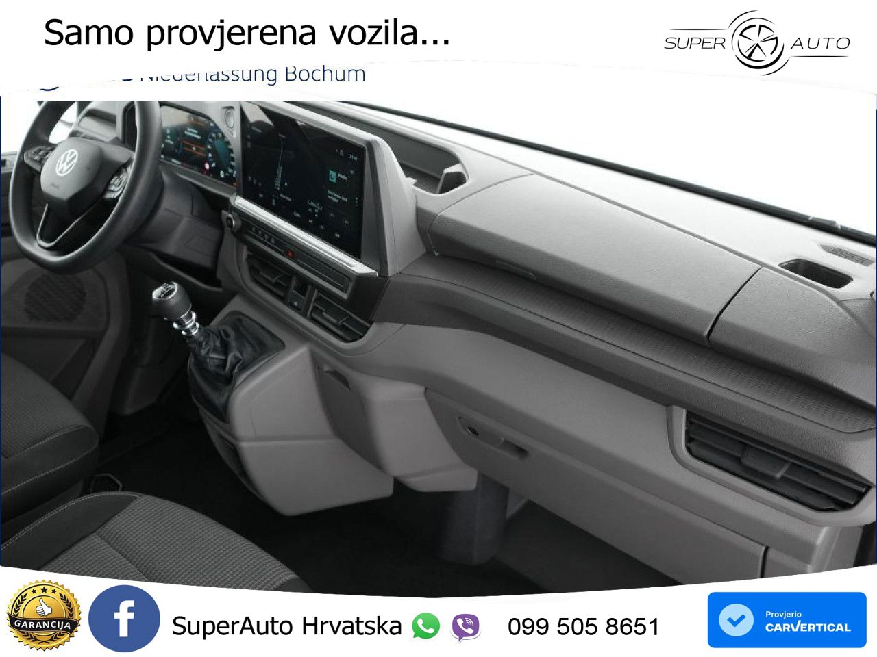 Volkswagen Transporter Kasten kurz AHK Navi Klima Kamera 5 150 KS
