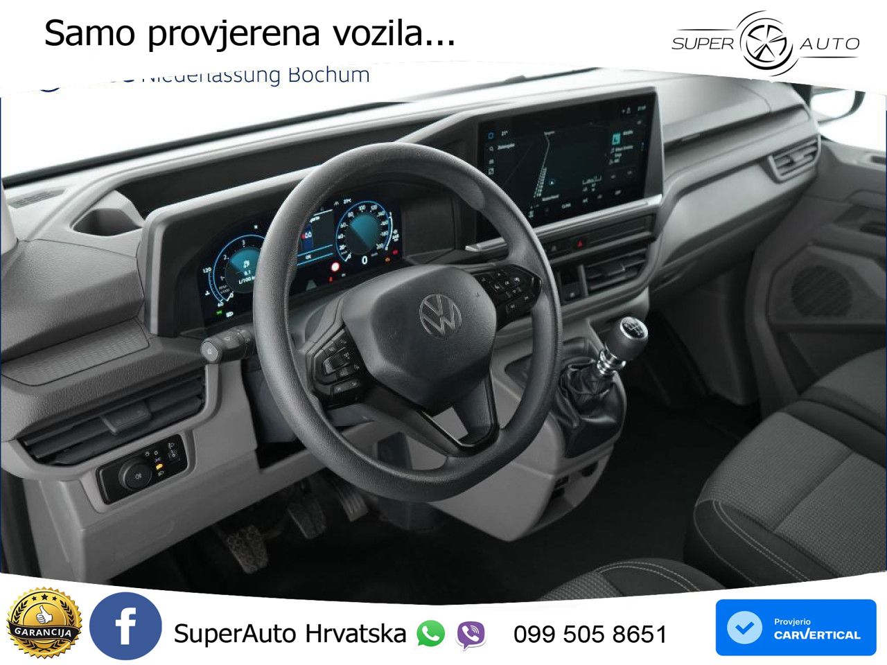 Volkswagen Transporter Kasten kurz AHK Navi Klima Kamera 5 150 KS
