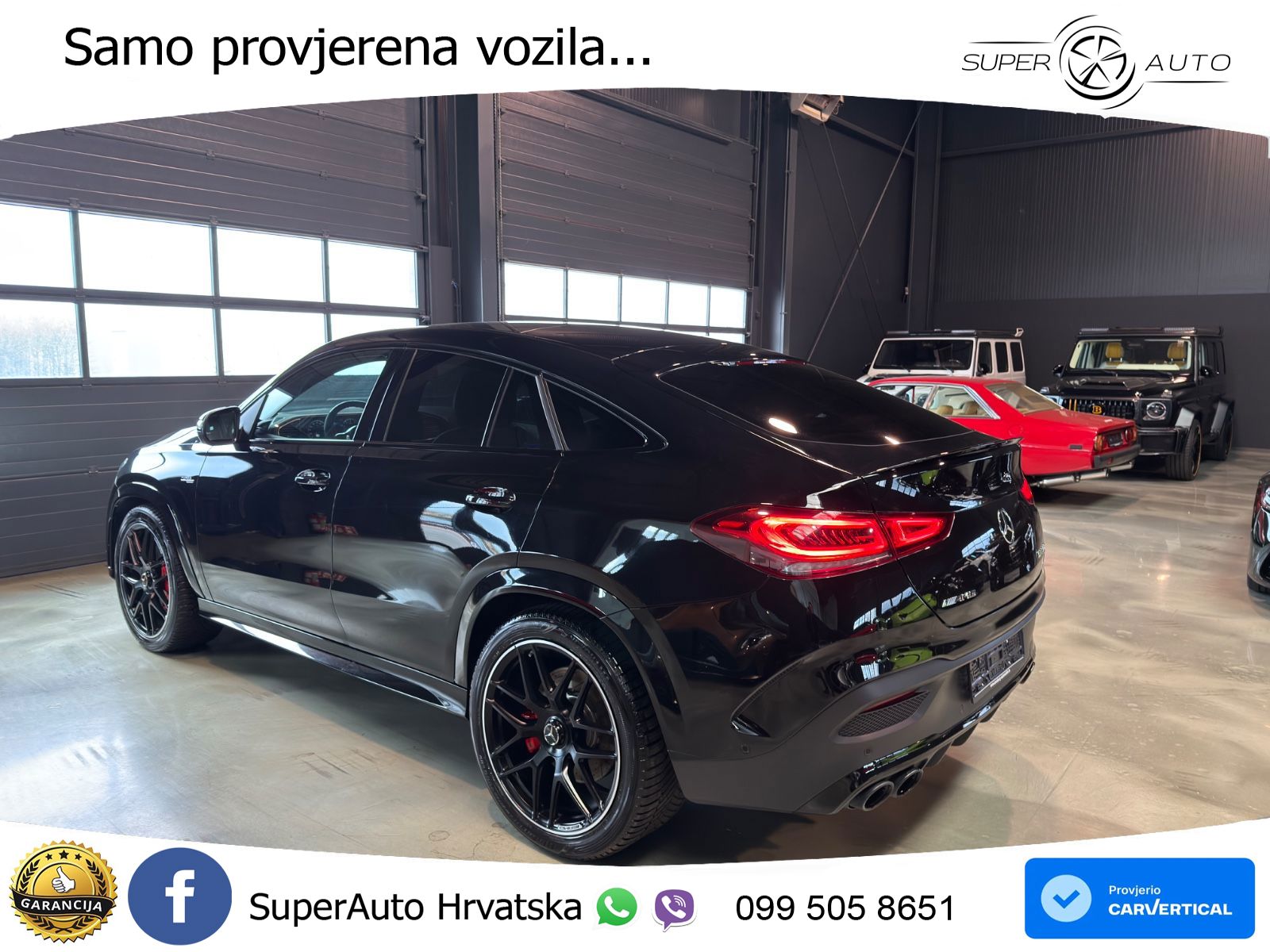 Mercedes AMG GLE Coupe 53 (435 KS) EQ Boost 4MATIC+ AMG SPEEDSHIFT TCT 9G ACC+HEAD+4xGR SJED+360+PANO