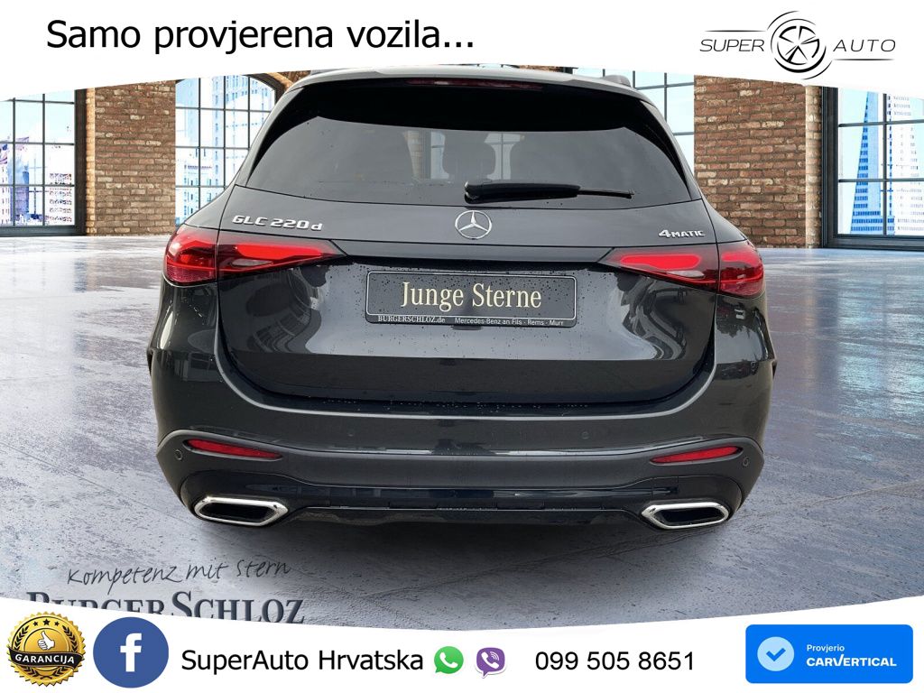 Mercedes GLC 220d (197 KS) 4MATIC 9G-TRONIC LED+GR SJED+ACC