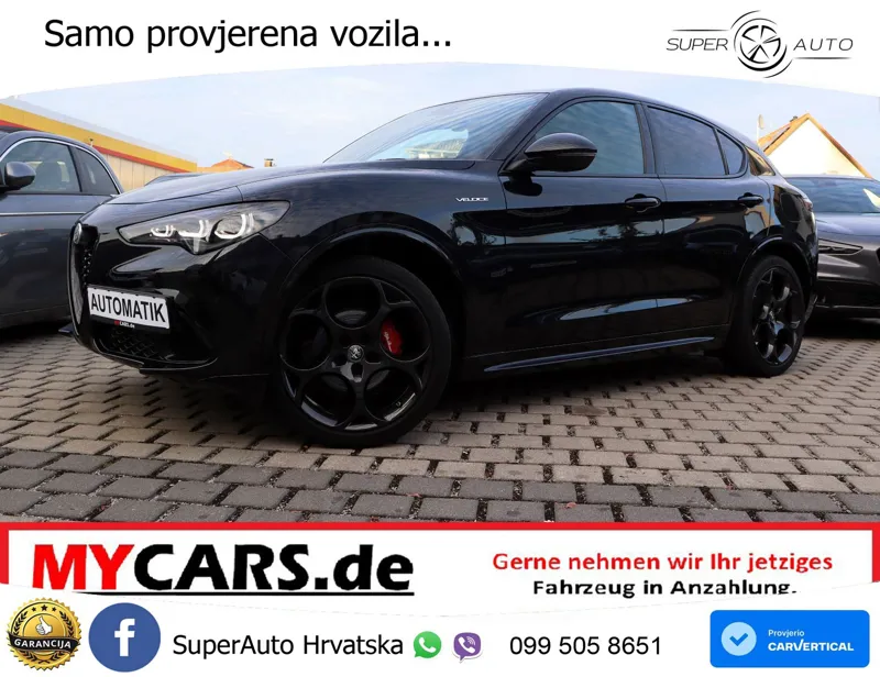 Alfa Romeo Stelvio 2.0 Turbo (280 KS) Q4 Automatic