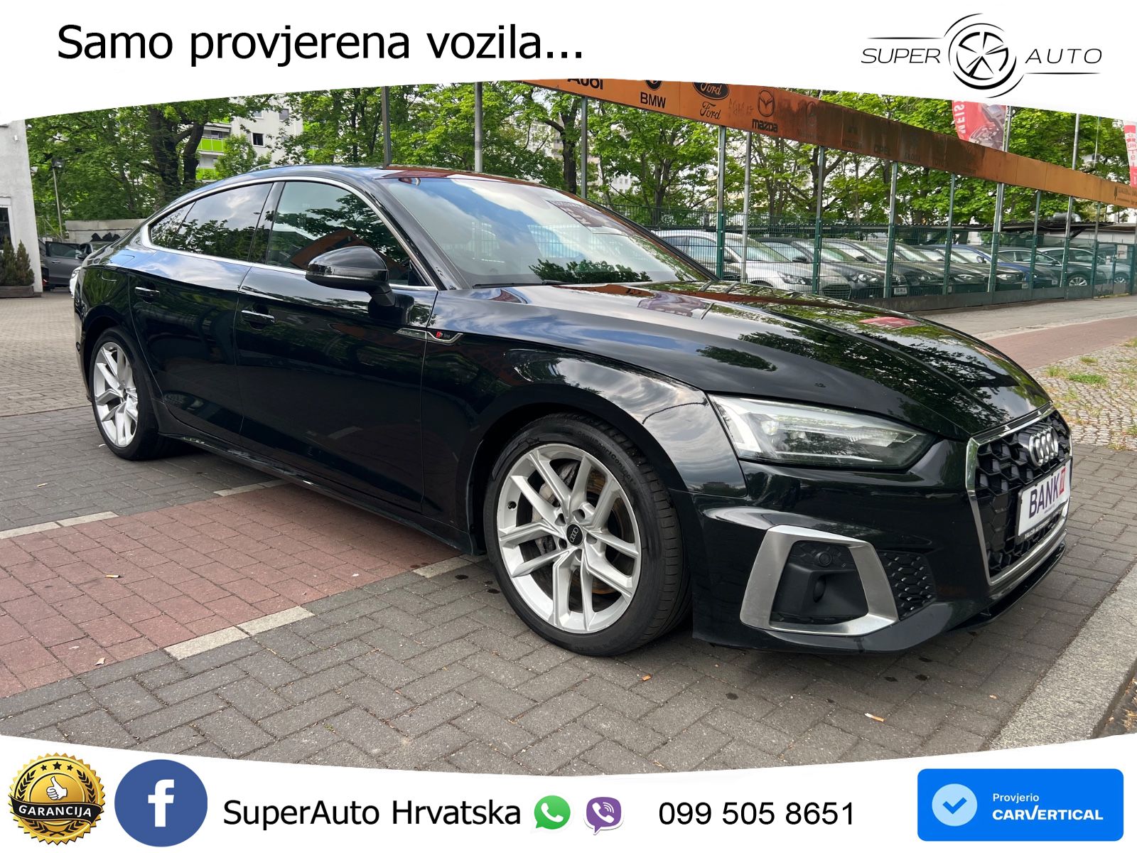 Audi A5 Sportback 50 TDI V6 (286 KS) quattro Tiptronic S line LED+GR SJED+ACC