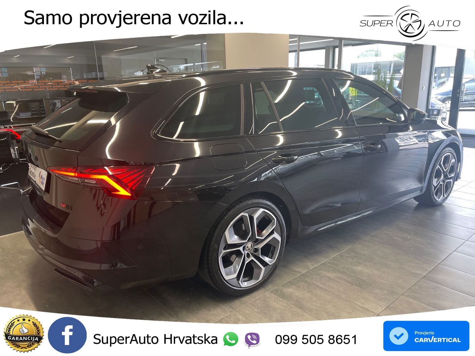 Škoda Octavia Combi RS 2.0 TDI (200 KS) DSG LED+GR SJED+ACC
