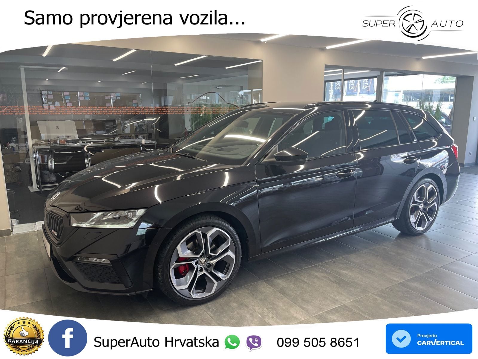 Škoda Octavia Combi RS 2.0 TDI (200 KS) DSG LED+GR SJED+ACC