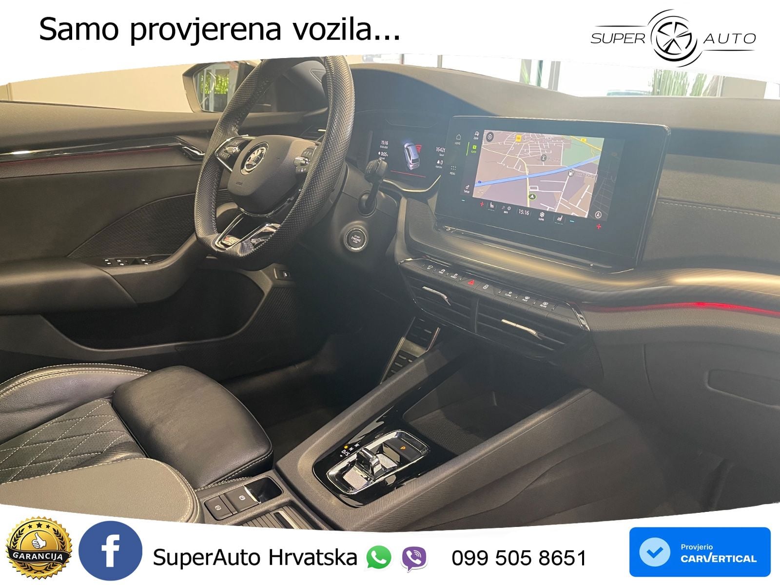 Škoda Octavia Combi RS 2.0 TDI (200 KS) DSG LED+GR SJED+ACC