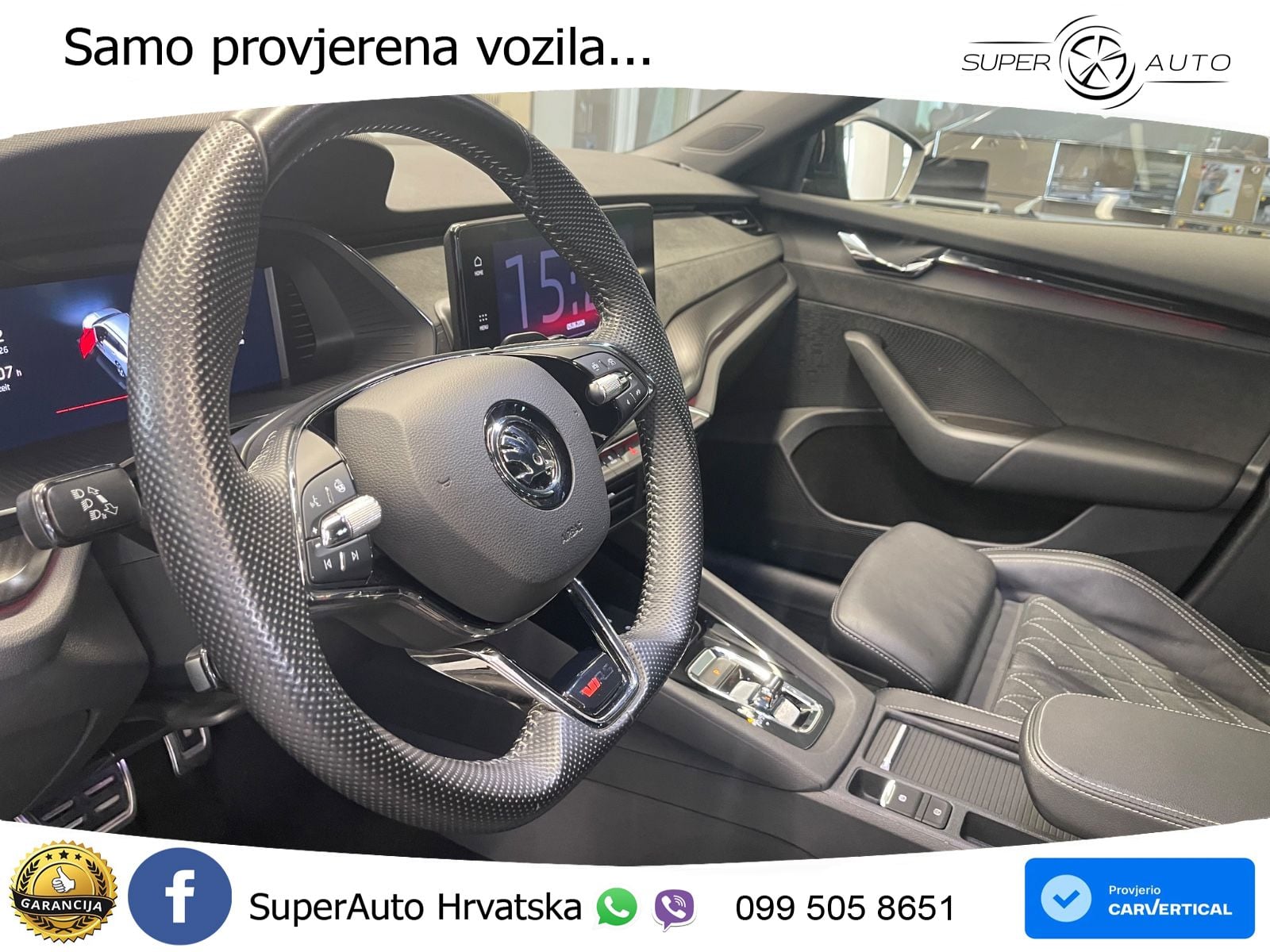 Škoda Octavia Combi RS 2.0 TDI (200 KS) DSG LED+GR SJED+ACC