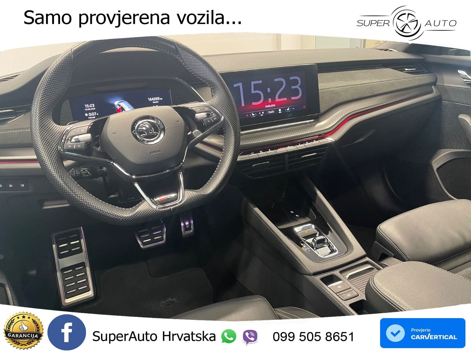 Škoda Octavia Combi RS 2.0 TDI (200 KS) DSG LED+GR SJED+ACC