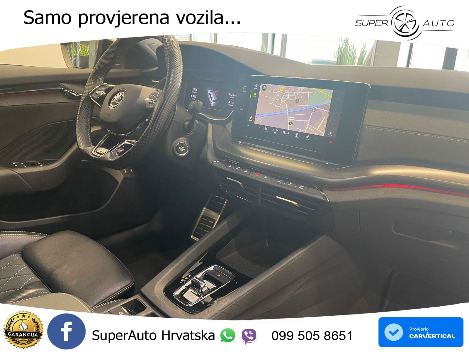 Škoda Octavia Combi RS 2.0 TDI (200 KS) DSG LED+GR SJED+ACC