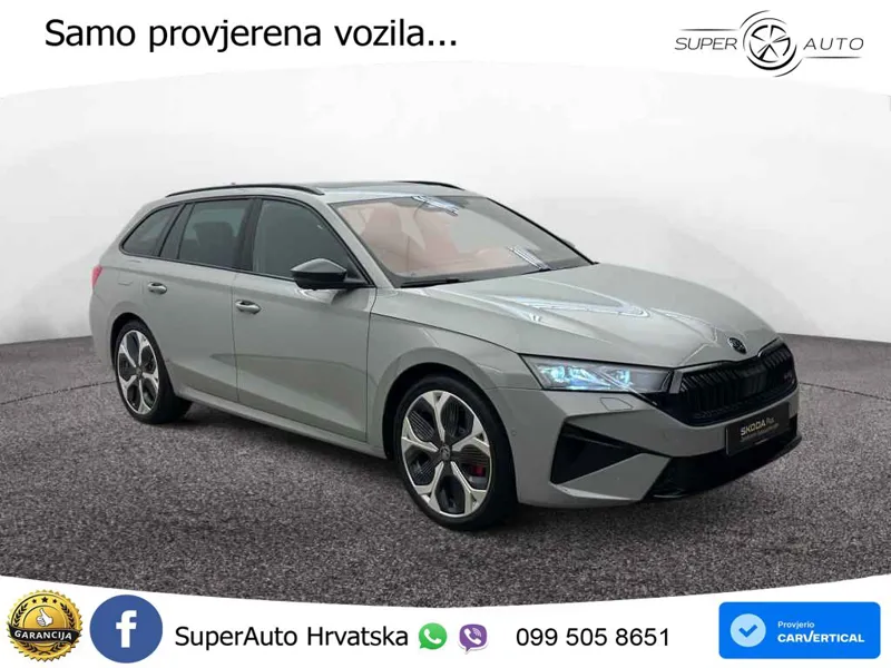 Škoda Octavia Combi RS 2.0 TSI (265 KS) DSG LED+GR SJED+ACC