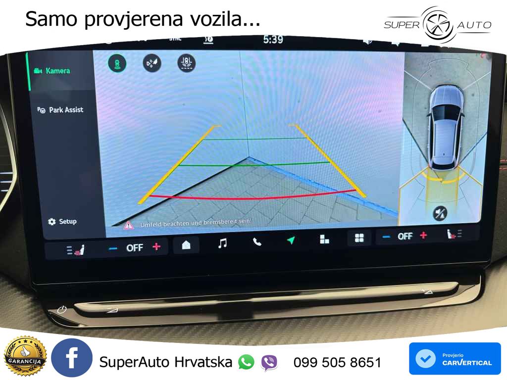 Škoda Octavia Combi RS 2.0 TSI (265 KS) DSG LED+GR SJED+ACC