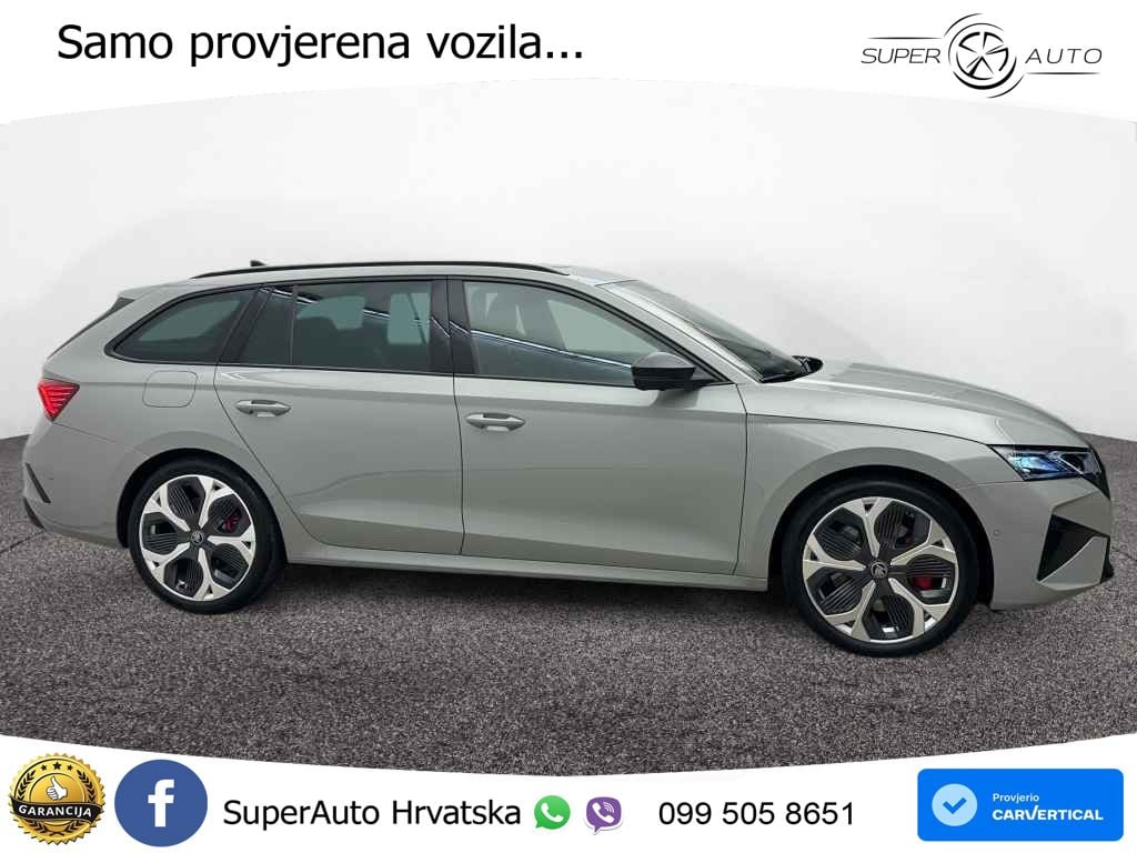Škoda Octavia Combi RS 2.0 TSI (265 KS) DSG LED+GR SJED+ACC