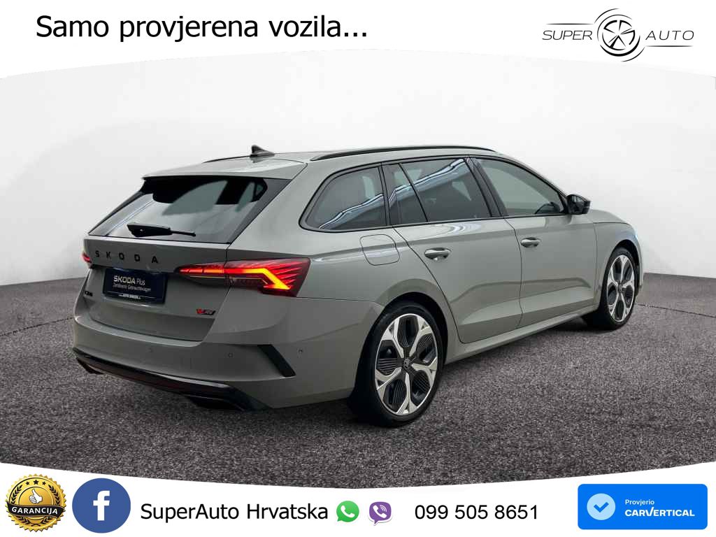 Škoda Octavia Combi RS 2.0 TSI (265 KS) DSG LED+GR SJED+ACC