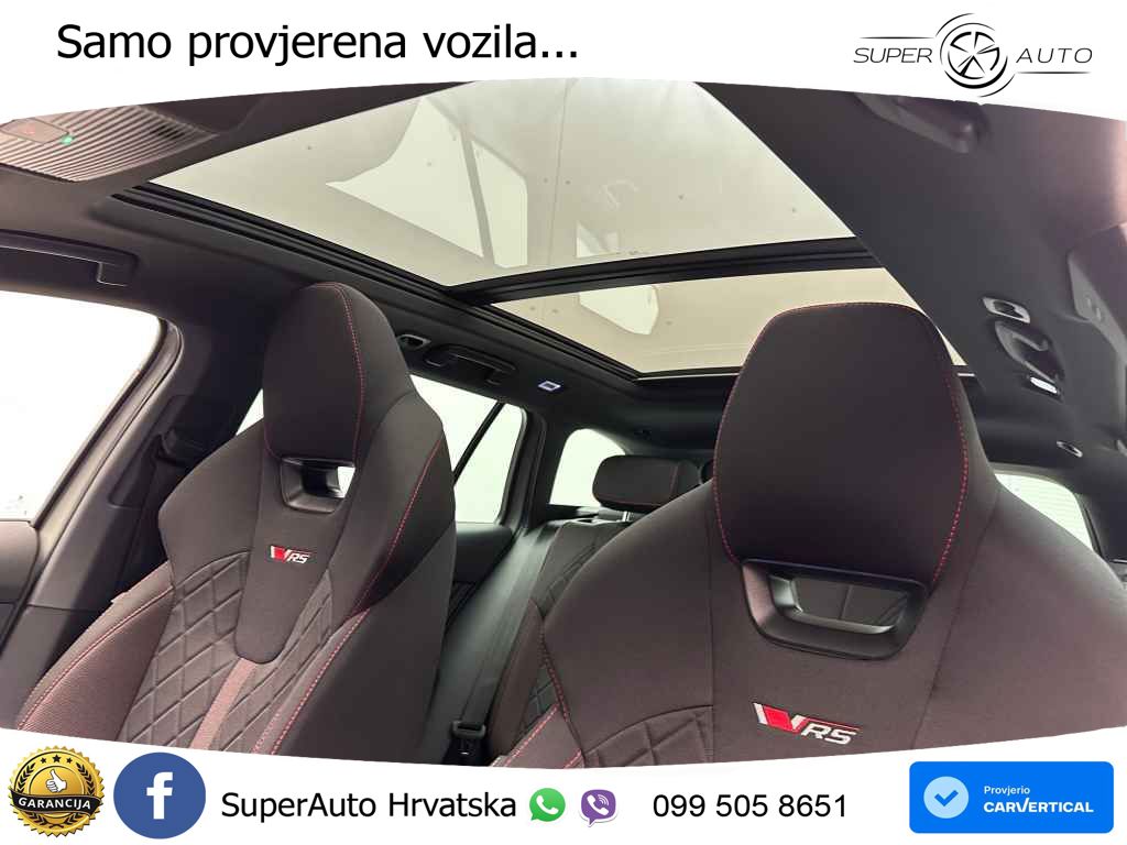 Škoda Octavia Combi RS 2.0 TSI (265 KS) DSG LED+GR SJED+ACC