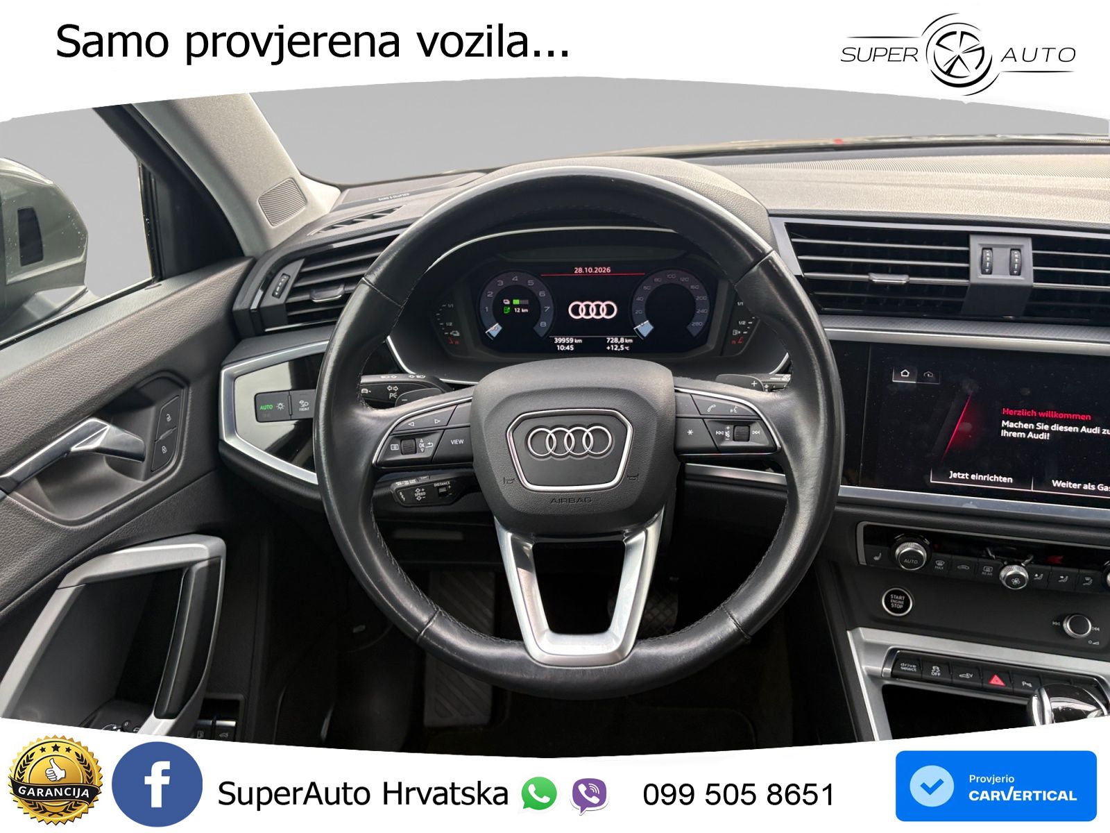 Audi Q3 45 TFSIe (245 KS) S tronic LED+GR SJED+ACC