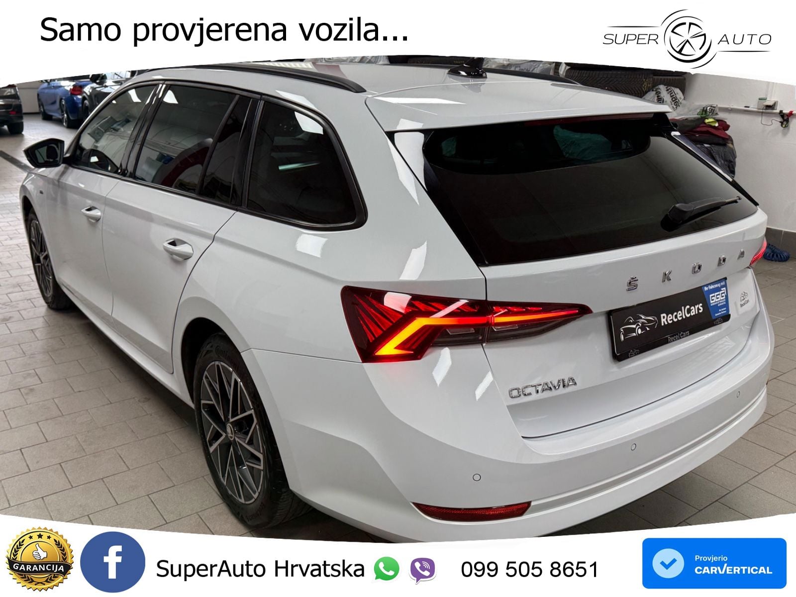 Škoda Octavia Combi 2.0 TDI (150 KS) DSG LED+GR SJED+ACC
