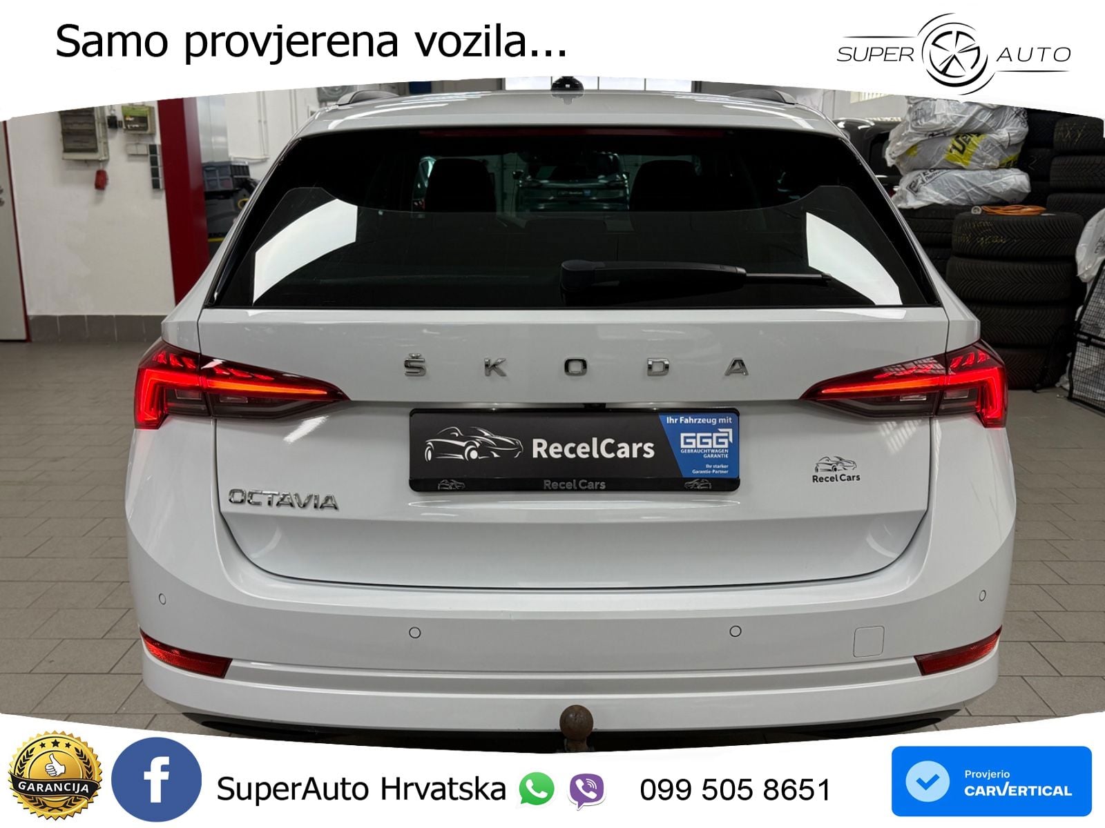 Škoda Octavia Combi 2.0 TDI (150 KS) DSG LED+GR SJED+ACC