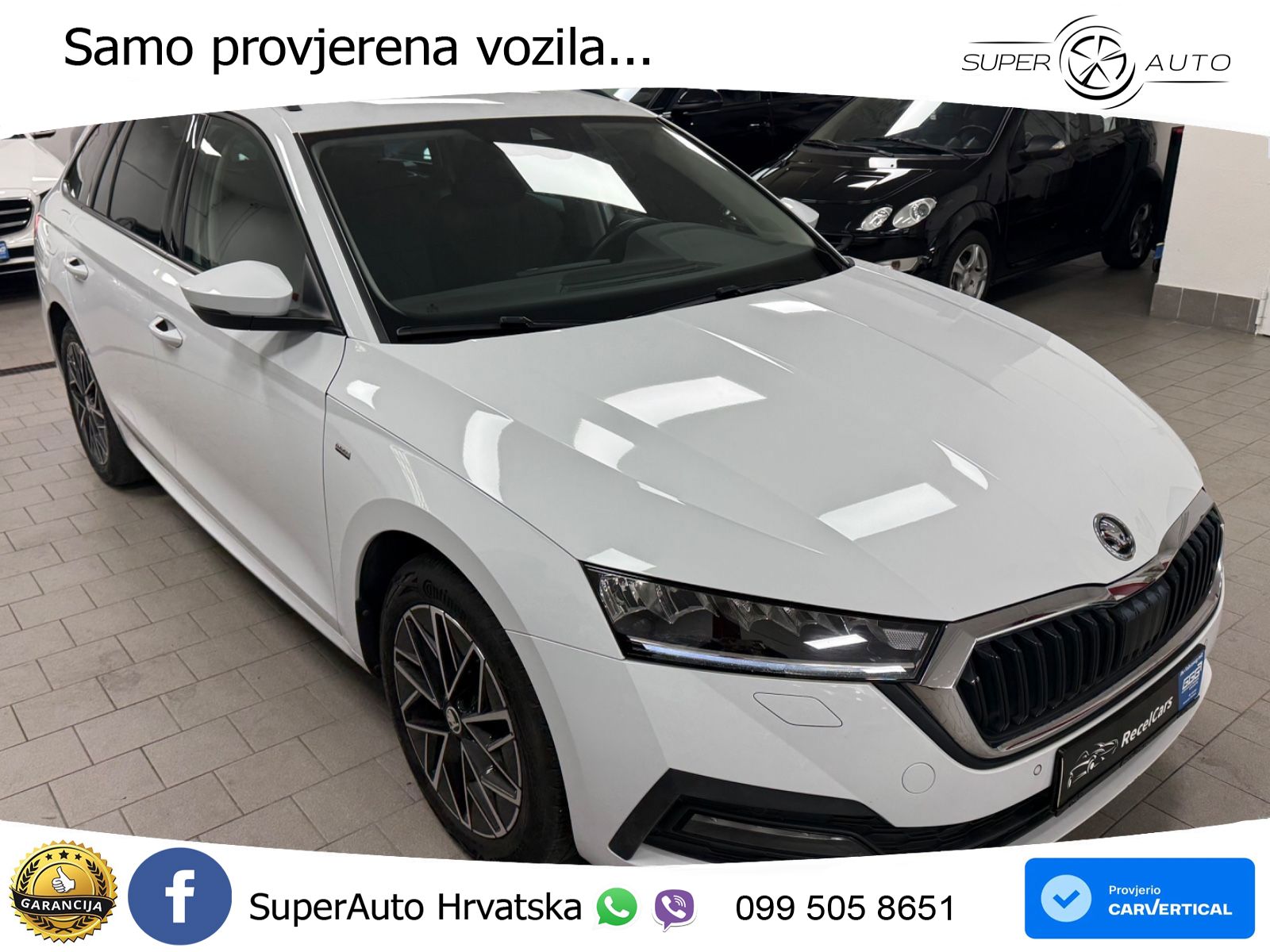 Škoda Octavia Combi 2.0 TDI (150 KS) DSG LED+GR SJED+ACC